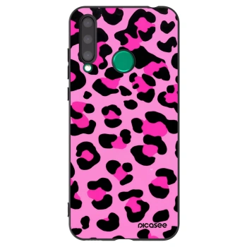 Picasee fekete szilikon tok az alábbi mobiltelefonokra Honor 20 Lite - Pink Tiger