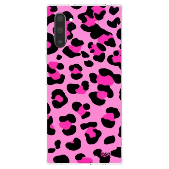 Picasee átlátszó szilikon tok az alábbi mobiltelefonokra Samsung Galaxy Note 10 N970F - Pink Tiger