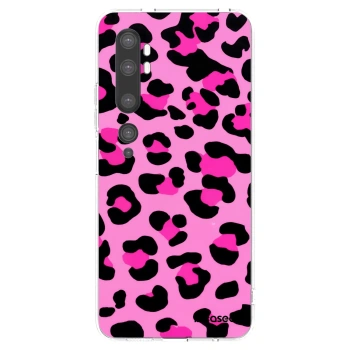 Picasee átlátszó szilikon tok az alábbi mobiltelefonokra Xiaomi Mi Note 10 (Pro) - Pink Tiger