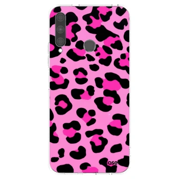 Picasee átlátszó szilikon tok az alábbi mobiltelefonokra Huawei P40 Lite E - Pink Tiger