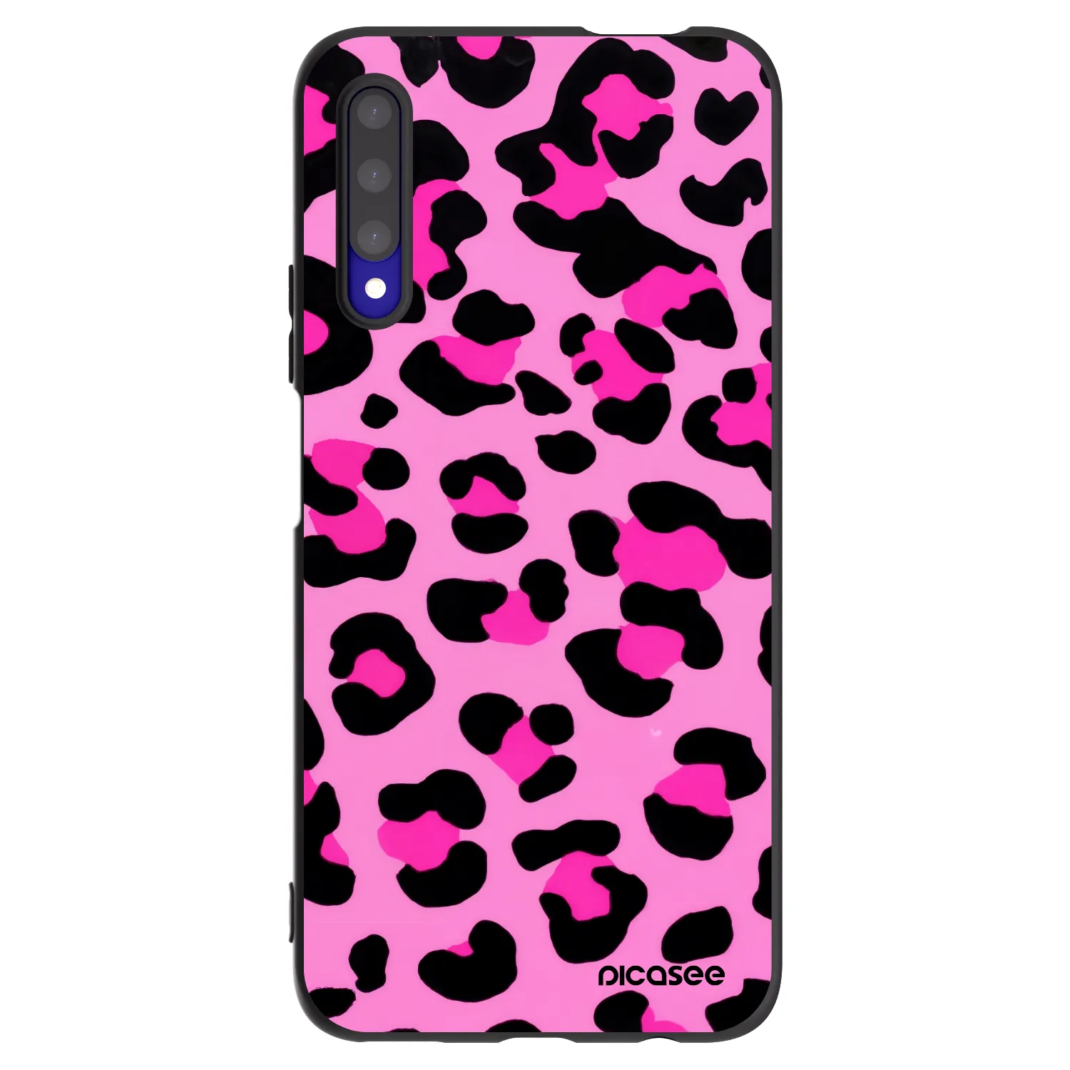 Picasee fekete szilikon tok az alábbi mobiltelefonokra Honor 9X Pro - Pink Tiger