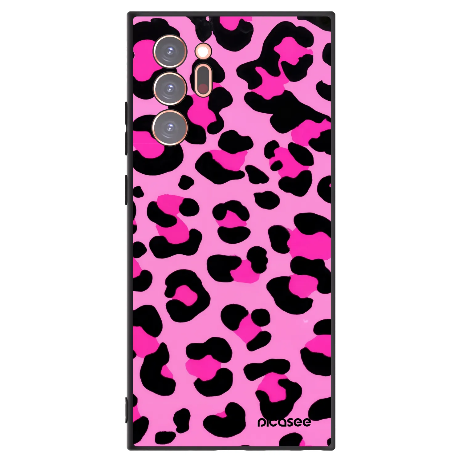 Picasee fekete szilikon tok az alábbi mobiltelefonokra Samsung Galaxy Note 20 Ultra - Pink Tiger