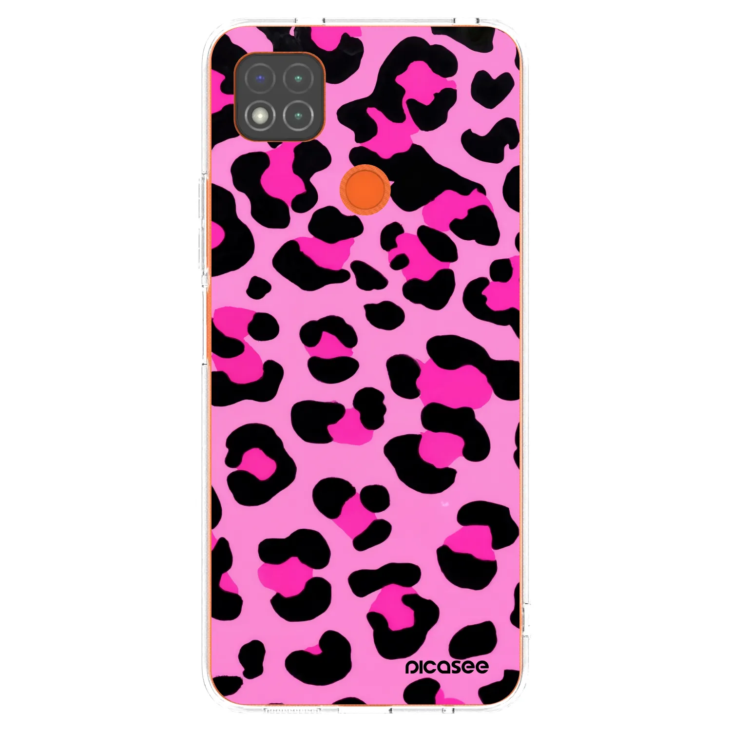 Picasee átlátszó szilikon tok az alábbi mobiltelefonokra Xiaomi Redmi 9C - Pink Tiger