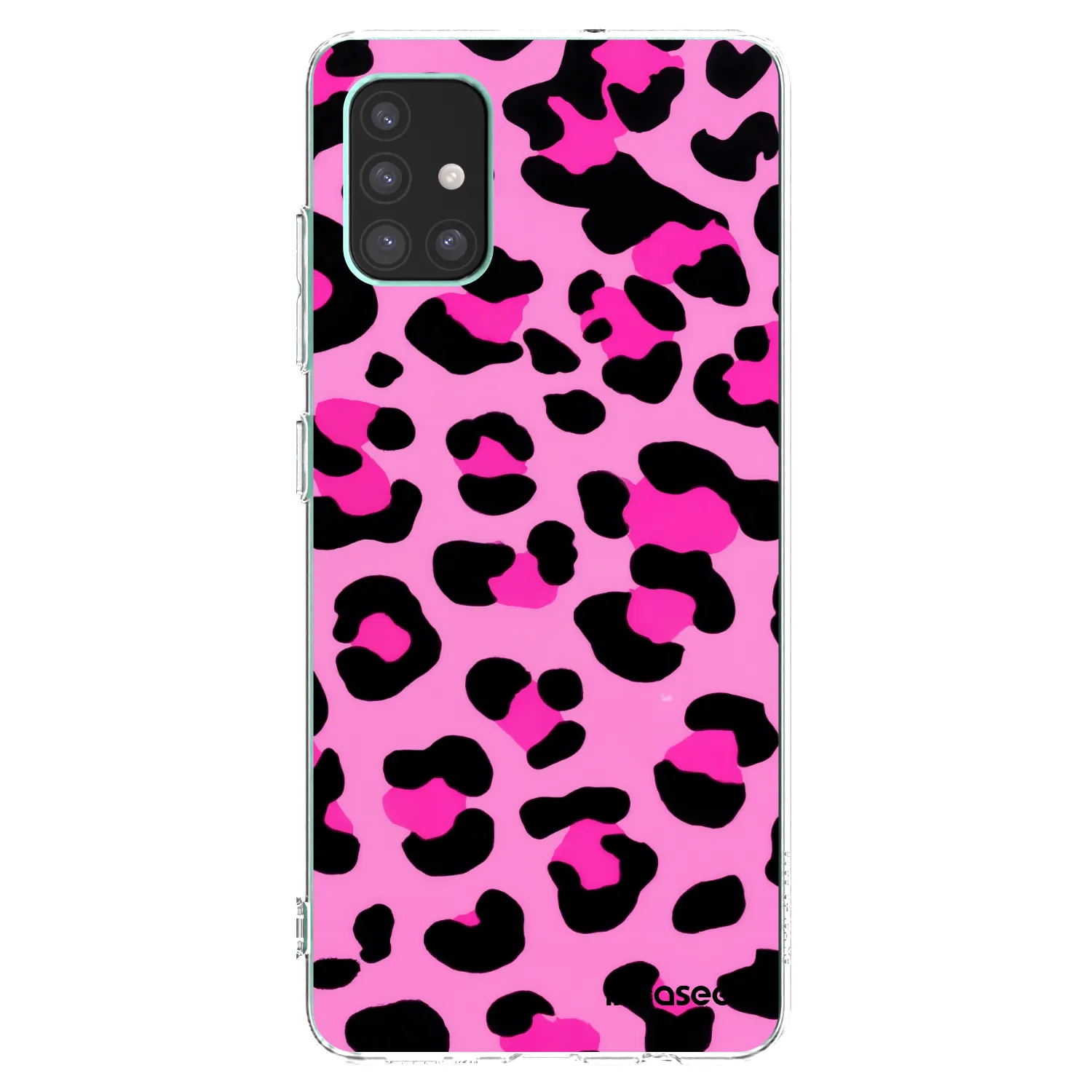 Picasee átlátszó szilikon tok az alábbi mobiltelefonokra Samsung Galaxy M51 M515F - Pink Tiger