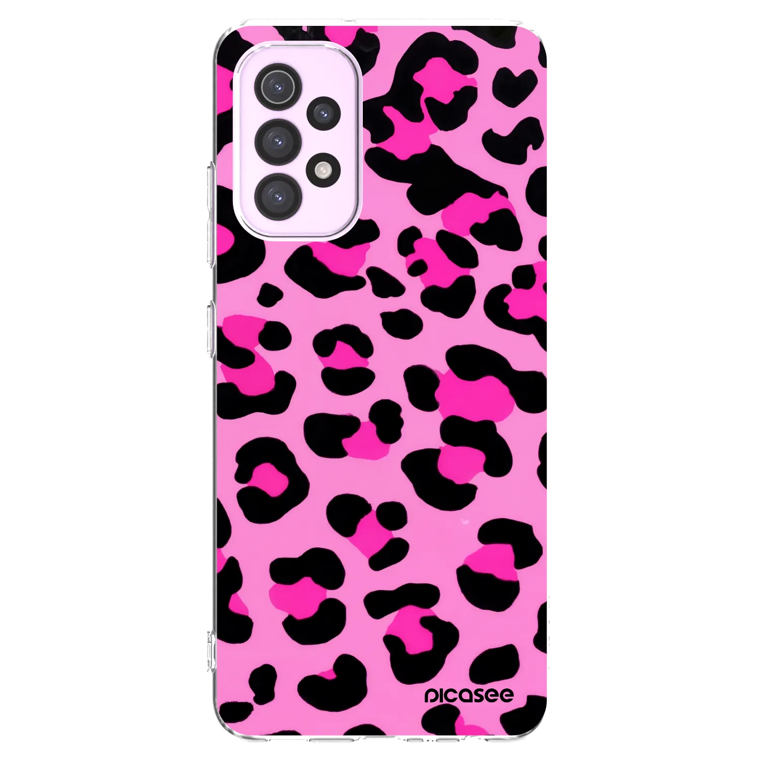 Picasee átlátszó szilikon tok az alábbi mobiltelefonokra Samsung Galaxy A32 5G A326B - Pink Tiger