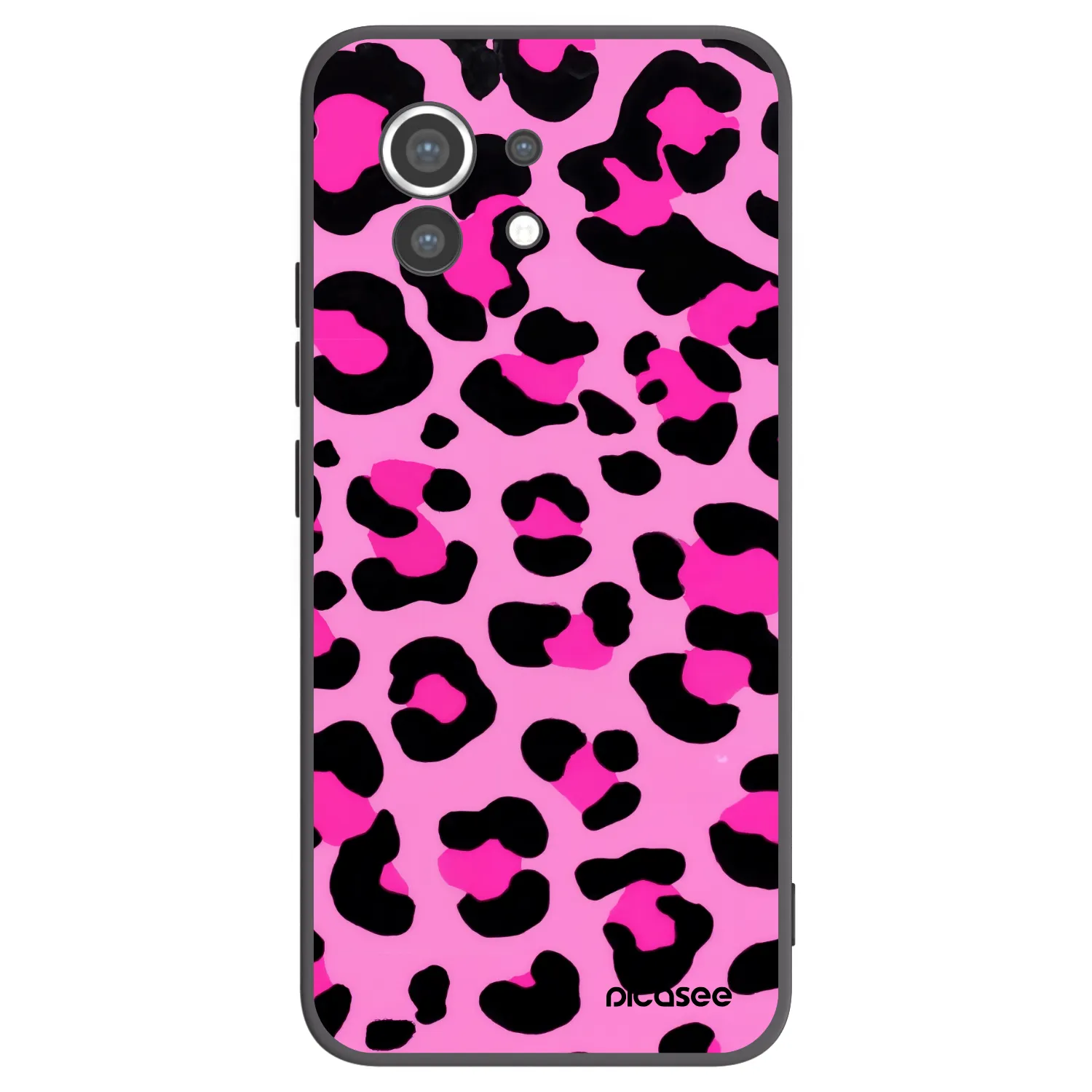 Picasee fekete szilikon tok az alábbi mobiltelefonokra Xiaomi Mi 11 - Pink Tiger