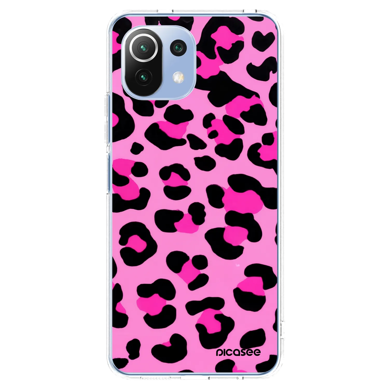 Picasee átlátszó szilikon tok az alábbi mobiltelefonokra Xiaomi Mi 11 Lite - Pink Tiger