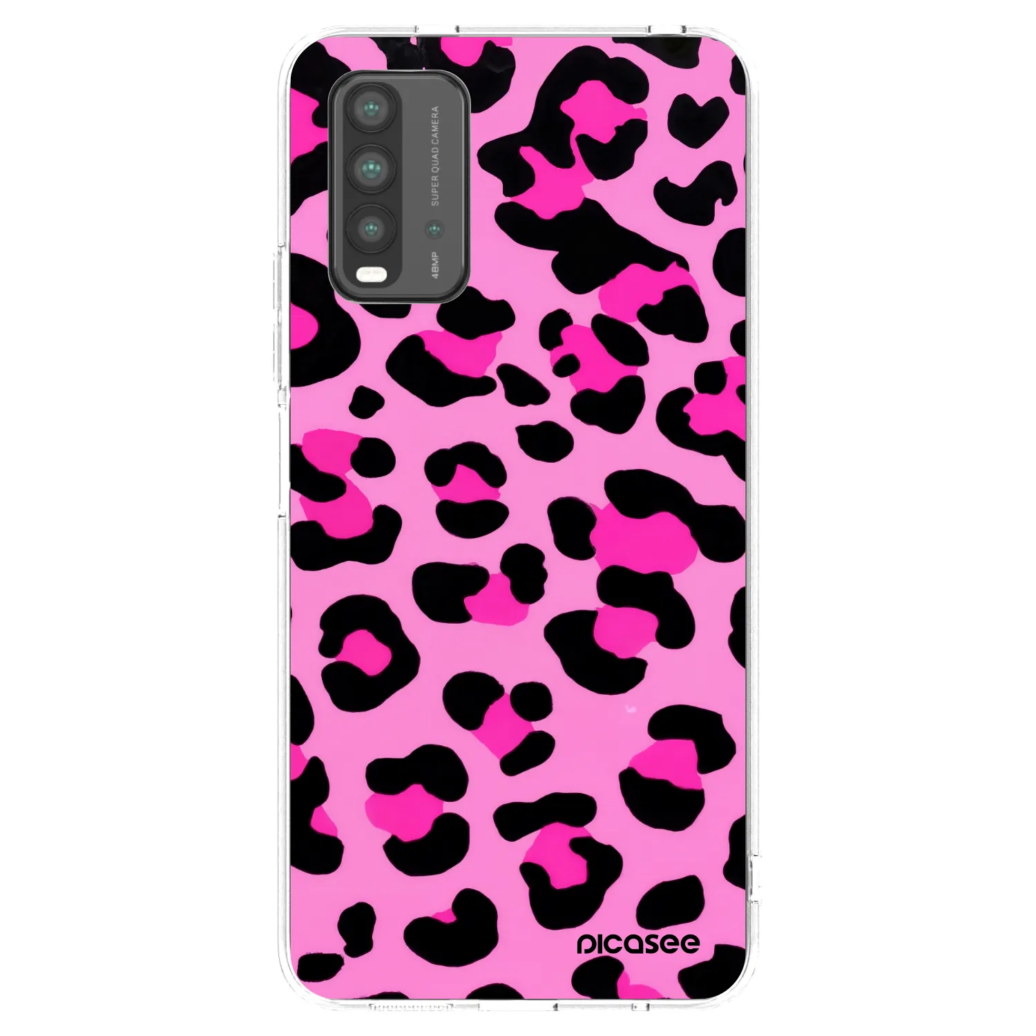 Picasee átlátszó szilikon tok az alábbi mobiltelefonokra Xiaomi Redmi 9T - Pink Tiger