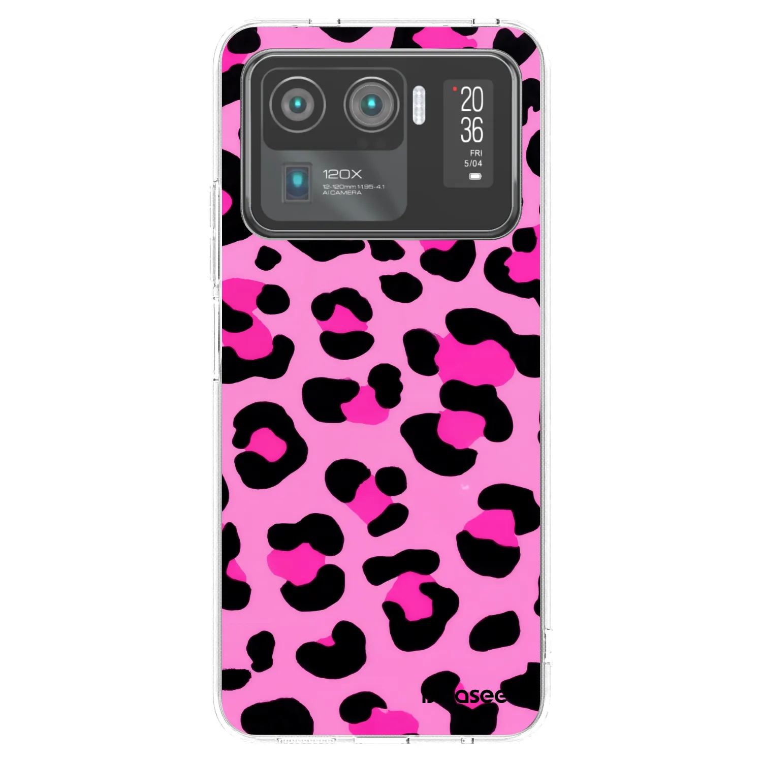 Picasee átlátszó szilikon tok az alábbi mobiltelefonokra Xiaomi Mi 11 Ultra - Pink Tiger