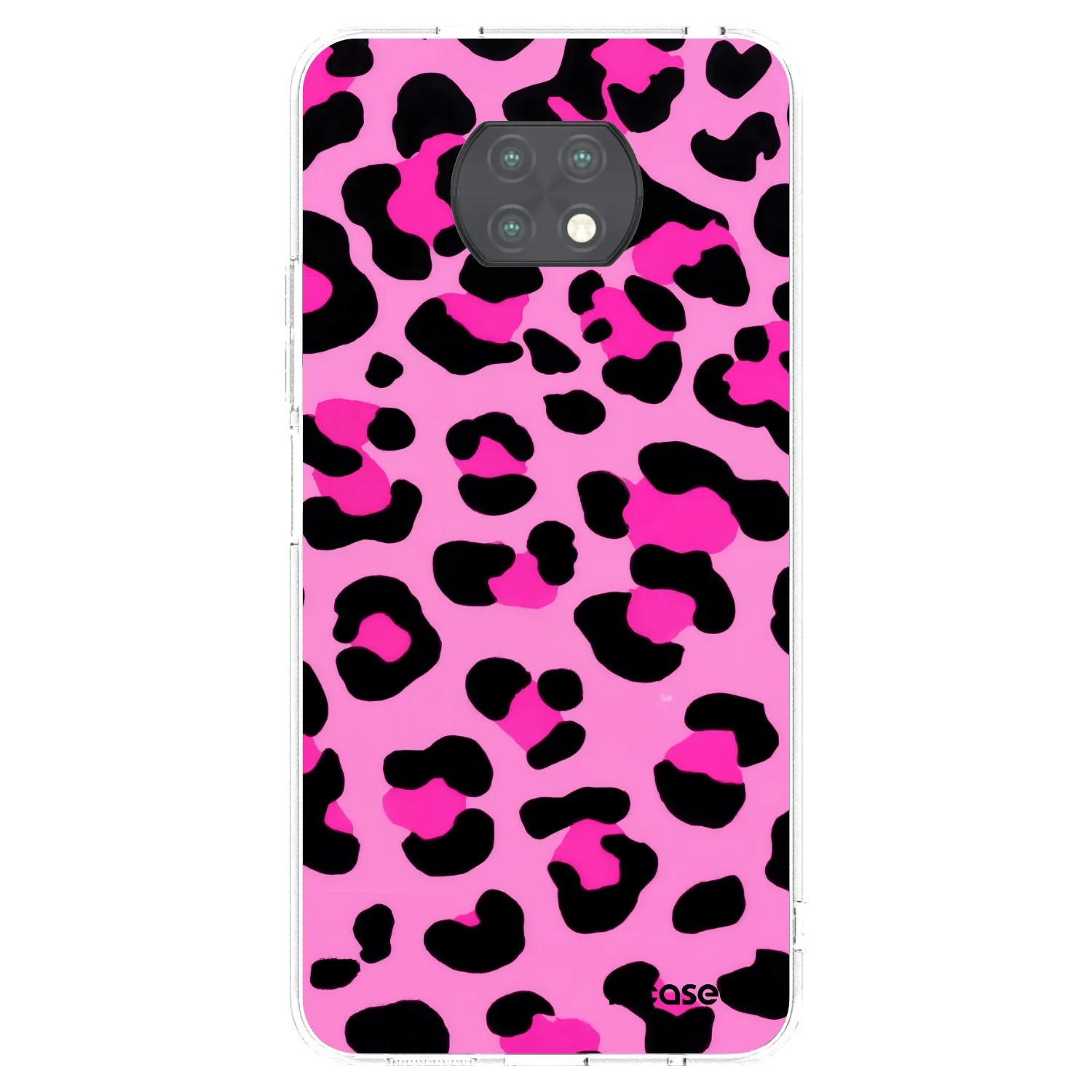 Picasee átlátszó szilikon tok az alábbi mobiltelefonokra Xiaomi Redmi Note 9T - Pink Tiger