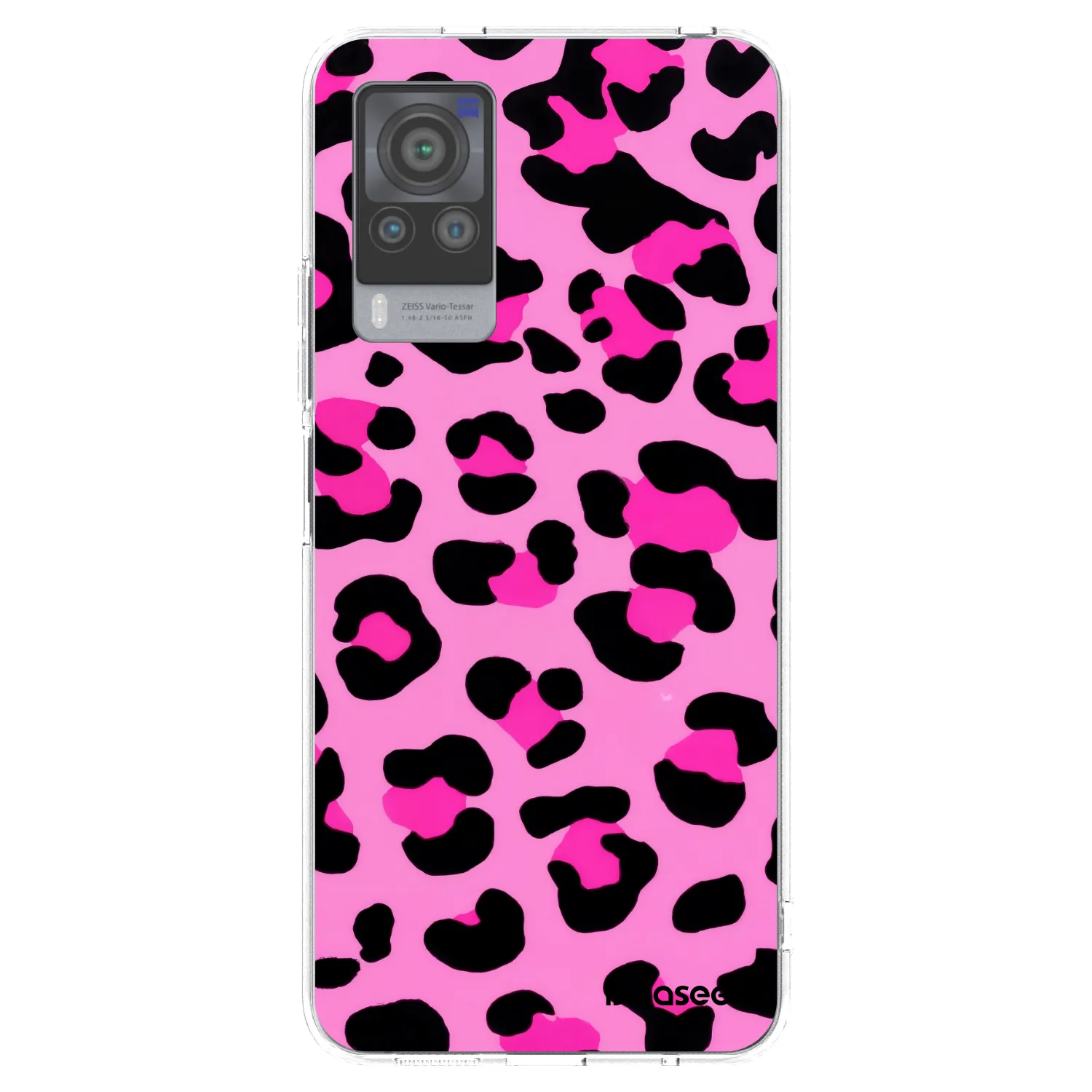 Picasee átlátszó szilikon tok az alábbi mobiltelefonokra Vivo X60 Pro 5G - Pink Tiger