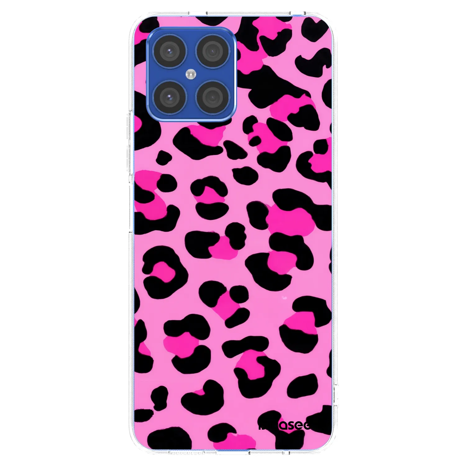 Picasee átlátszó szilikon tok az alábbi mobiltelefonokra Honor X8 4G - Pink Tiger