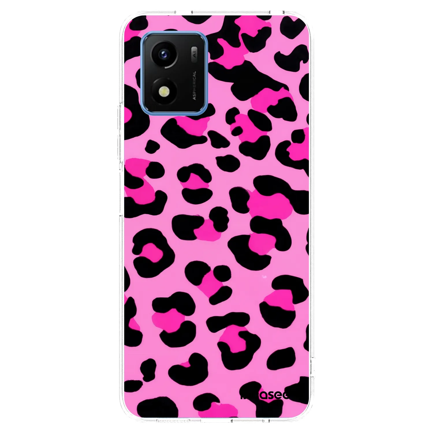 Picasee átlátszó szilikon tok az alábbi mobiltelefonokra Vivo Y01 - Pink Tiger