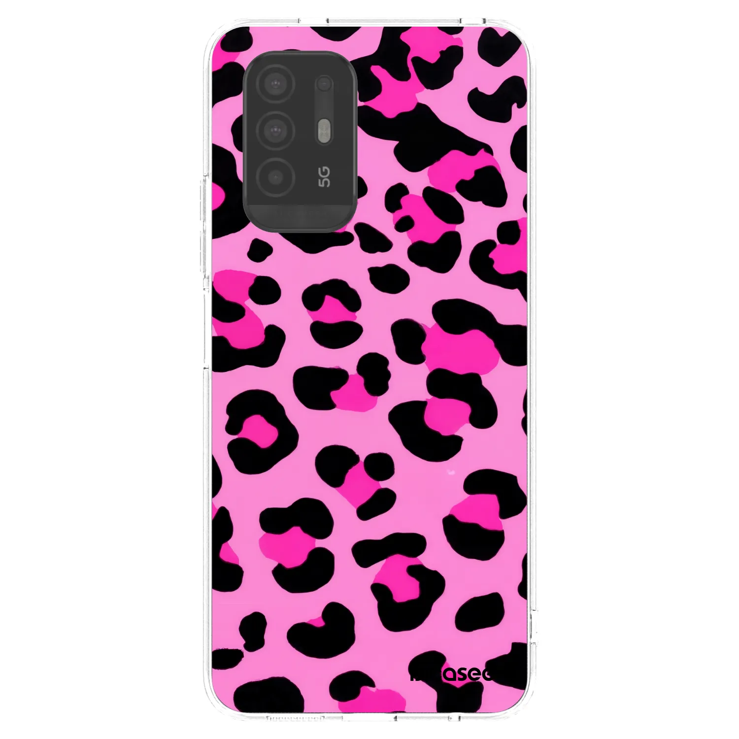 Picasee átlátszó szilikon tok az alábbi mobiltelefonokra OPPO A94 5G - Pink Tiger