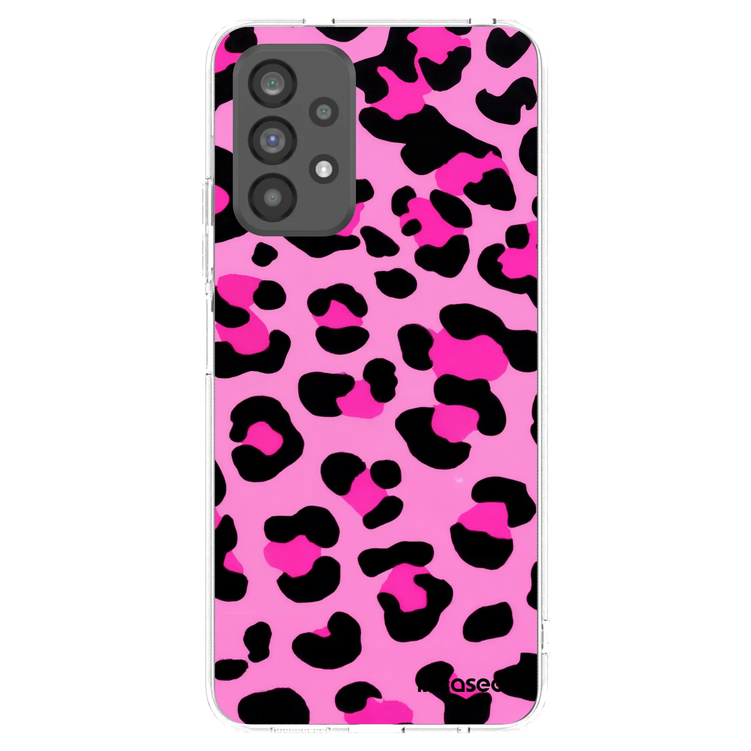 Picasee átlátszó szilikon tok az alábbi mobiltelefonokra Samsung Galaxy A73 5G - Pink Tiger