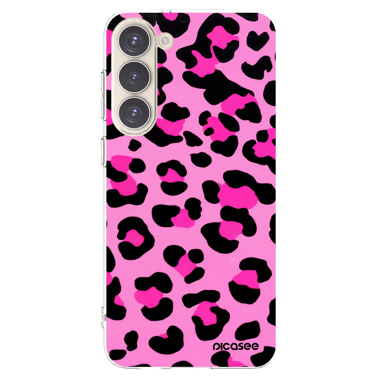 Picasee átlátszó szilikon tok az alábbi mobiltelefonokra Samsung Galaxy S23+ 5G - Pink Tiger