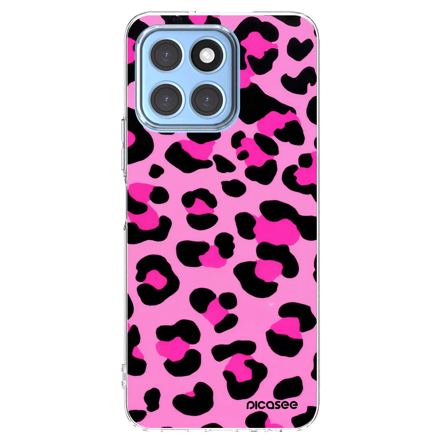 Picasee átlátszó szilikon tok az alábbi mobiltelefonokra Honor X6 - Pink Tiger