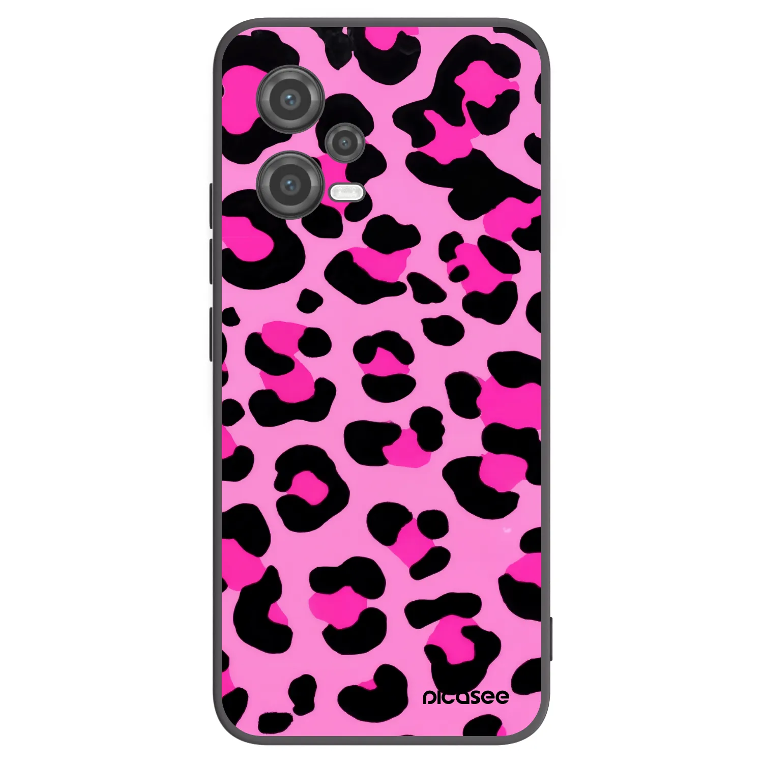 Picasee fekete szilikon tok az alábbi mobiltelefonokra Xiaomi Poco X5 - Pink Tiger