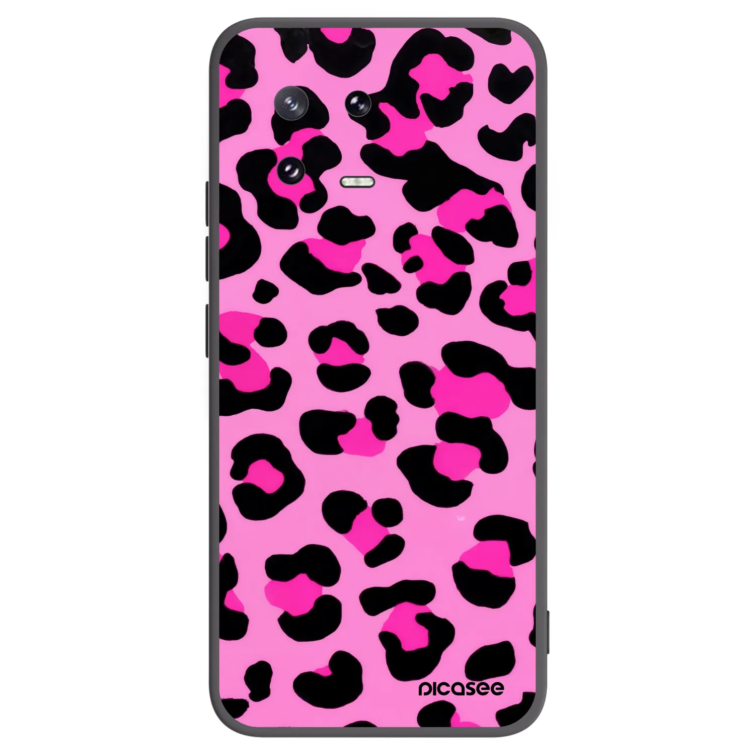 Picasee fekete szilikon tok az alábbi mobiltelefonokra Xiaomi 13 Pro - Pink Tiger