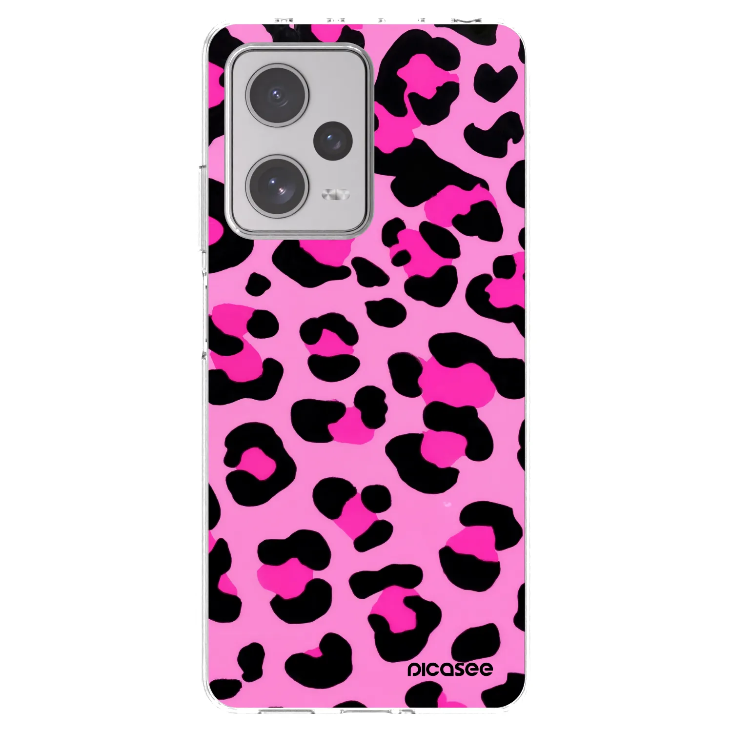 Picasee átlátszó szilikon tok az alábbi mobiltelefonokra Xiaomi Redmi Note 12 Pro+ 5G - Pink Tiger