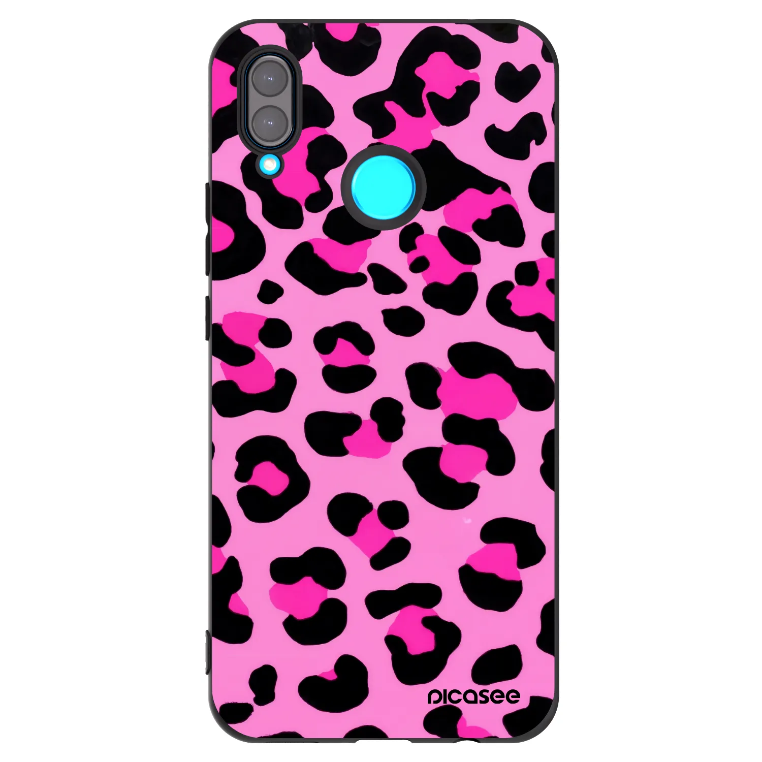 Picasee fekete szilikon tok az alábbi mobiltelefonokra Huawei Nova 3i - Pink Tiger