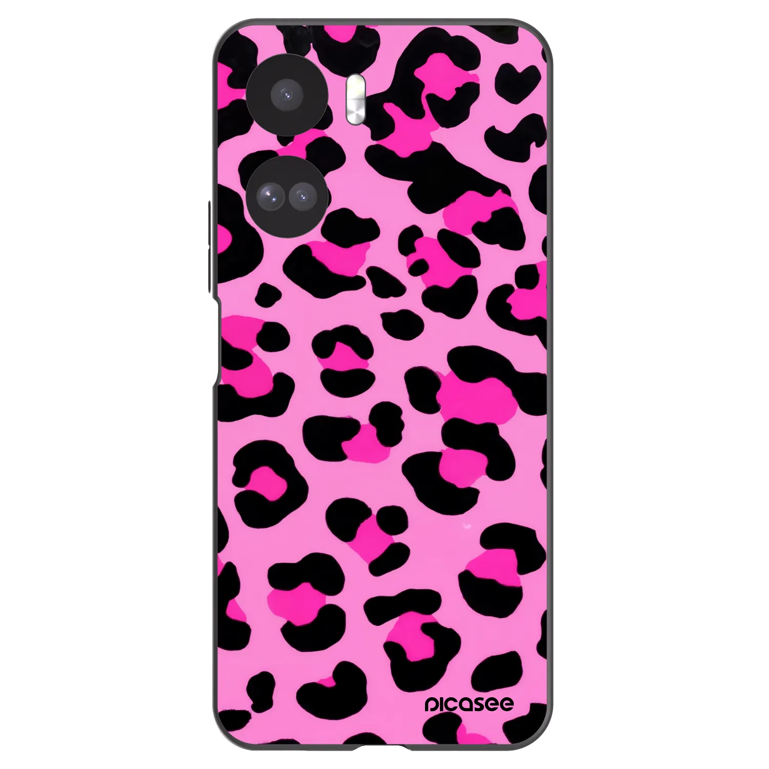 Picasee fekete szilikon tok az alábbi mobiltelefonokra Honor 90 Lite 5G - Pink Tiger