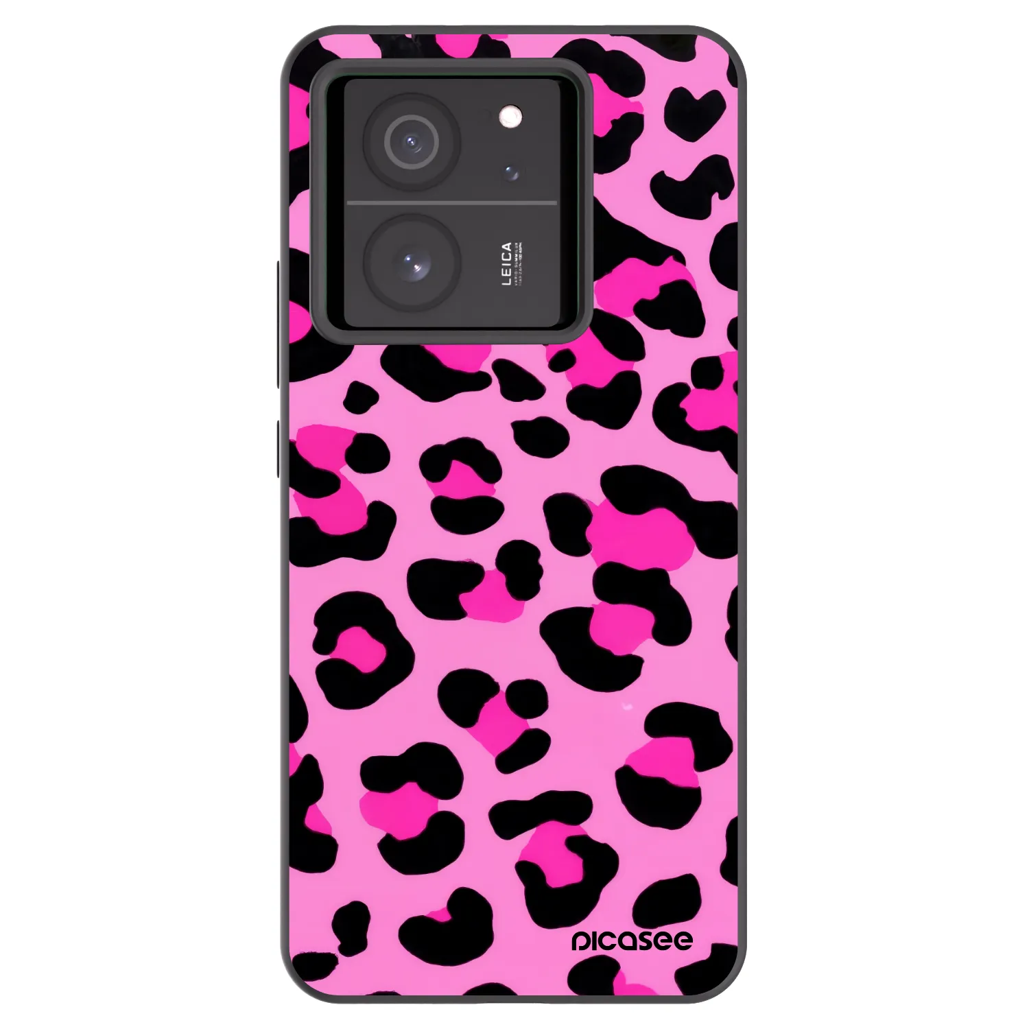 Picasee fekete szilikon tok az alábbi mobiltelefonokra Xiaomi 13T Pro - Pink Tiger