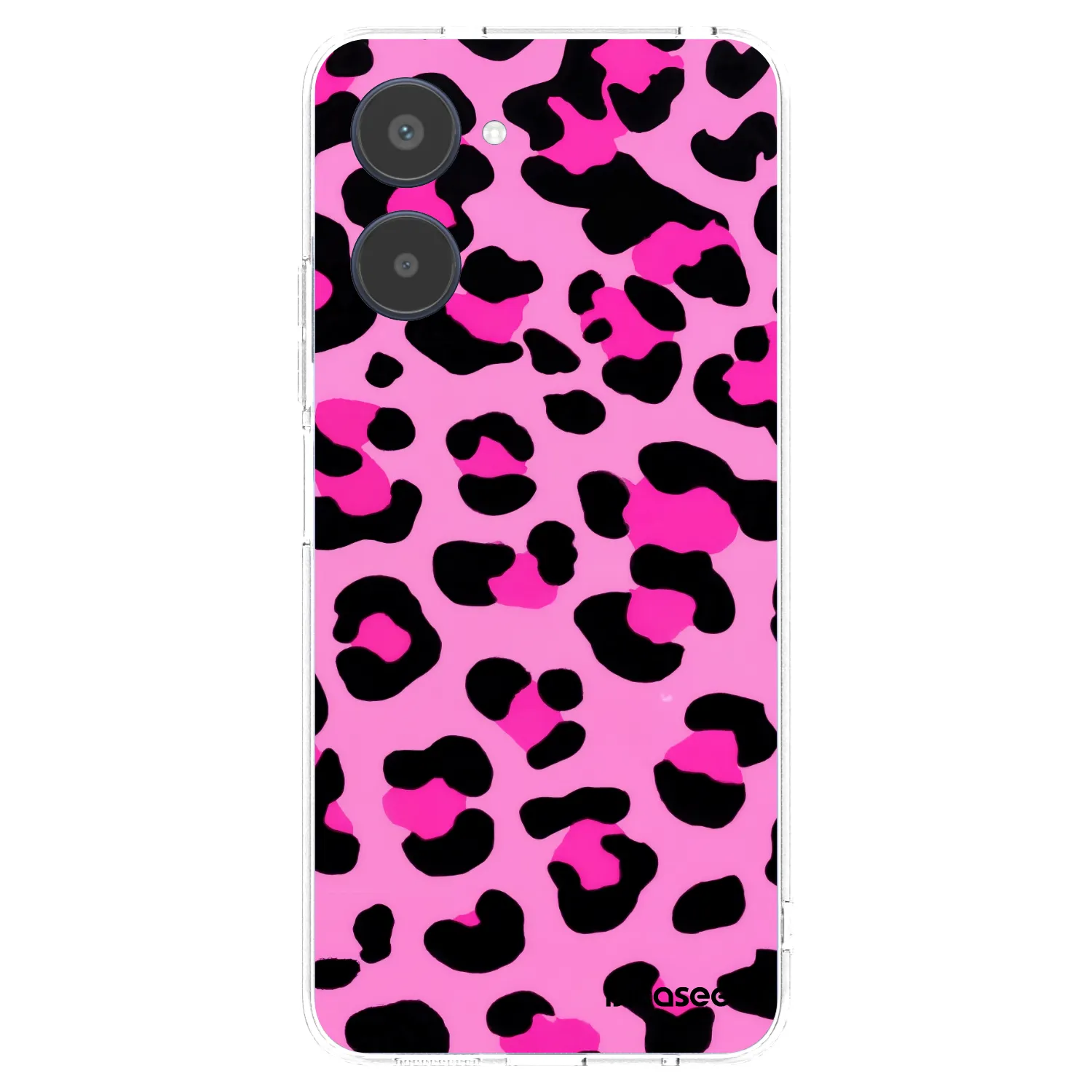 Picasee átlátszó szilikon tok az alábbi mobiltelefonokra Realme 10 4G - Pink Tiger