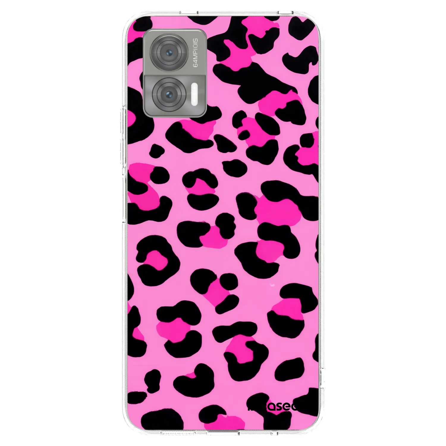 Picasee átlátszó szilikon tok az alábbi mobiltelefonokra Motorola Edge 30 Neo - Pink Tiger