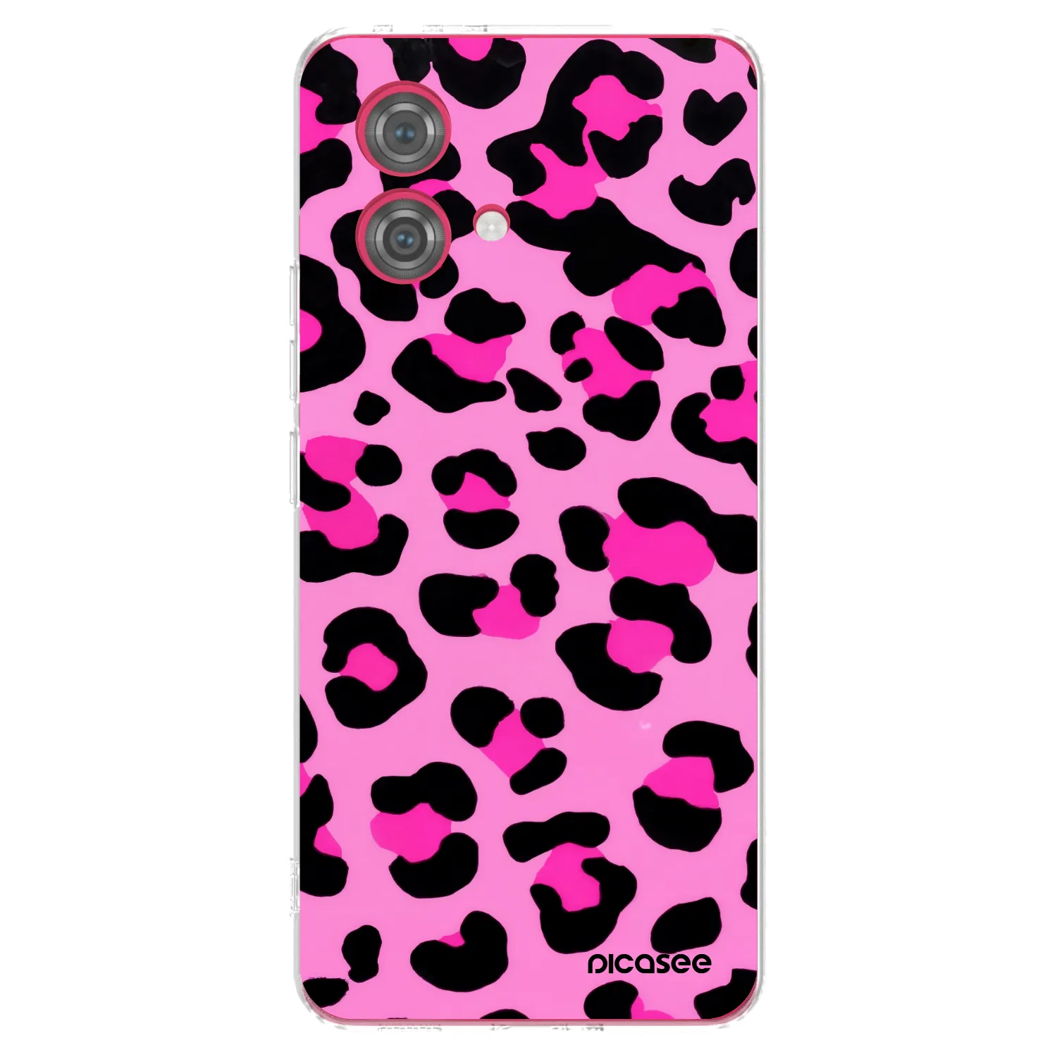 Picasee átlátszó szilikon tok az alábbi mobiltelefonokra Motorola Moto G84 5G - Pink Tiger