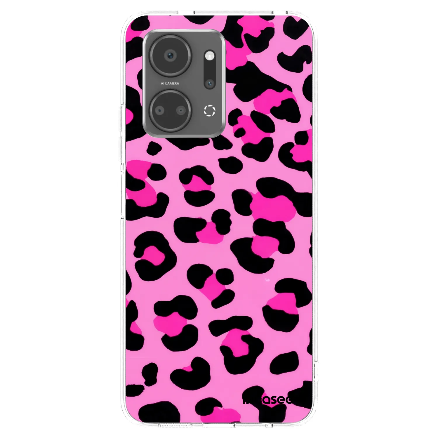 Picasee átlátszó szilikon tok az alábbi mobiltelefonokra Honor X7a - Pink Tiger