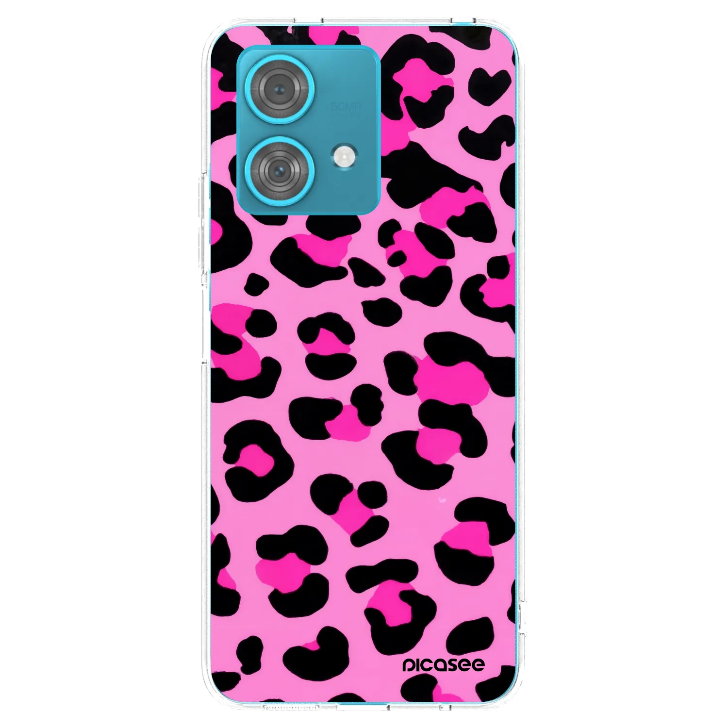 Picasee átlátszó szilikon tok az alábbi mobiltelefonokra Motorola Edge 40 Neo - Pink Tiger