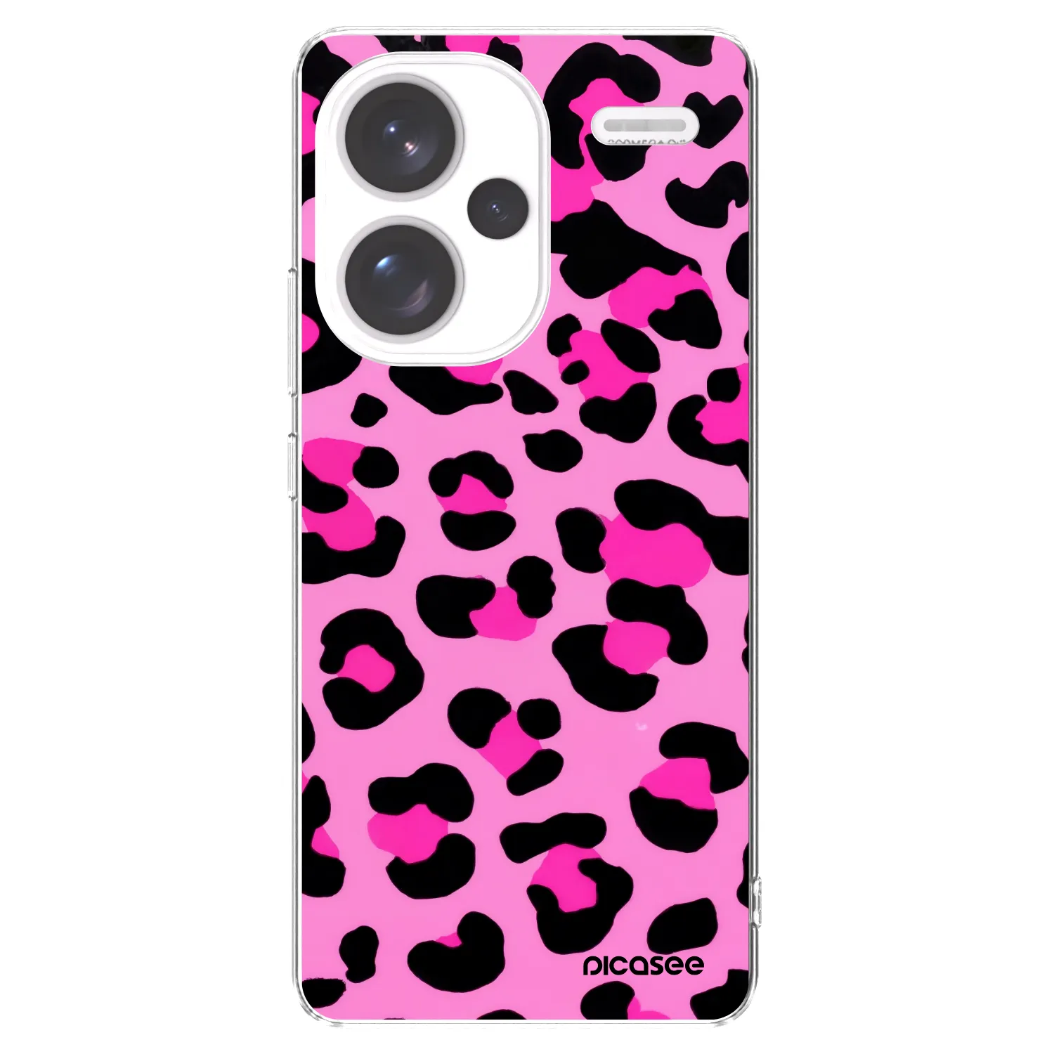 Picasee átlátszó szilikon tok az alábbi mobiltelefonokra Xiaomi Redmi Note 13 Pro+ 5G - Pink Tiger
