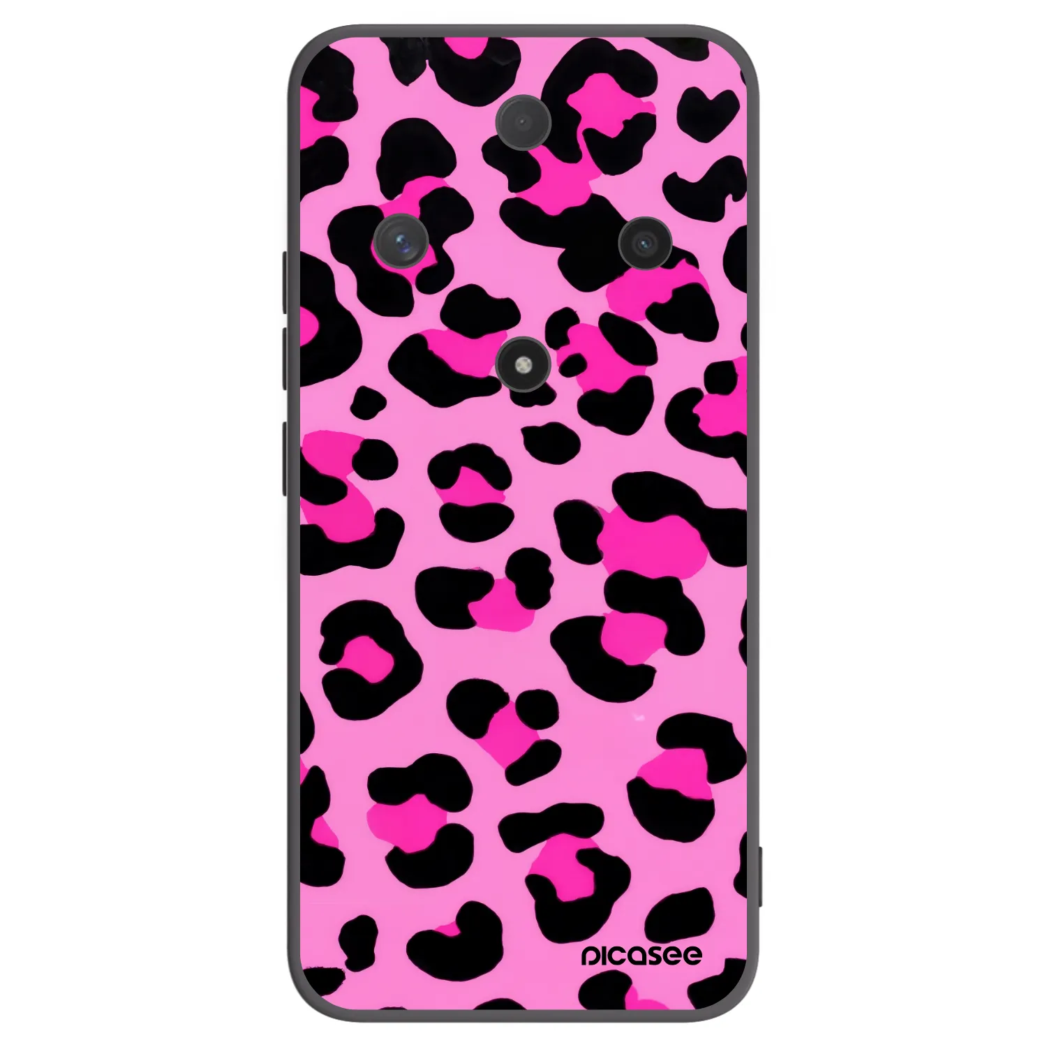 Picasee fekete szilikon tok az alábbi mobiltelefonokra Honor Magic6 Lite 5G - Pink Tiger