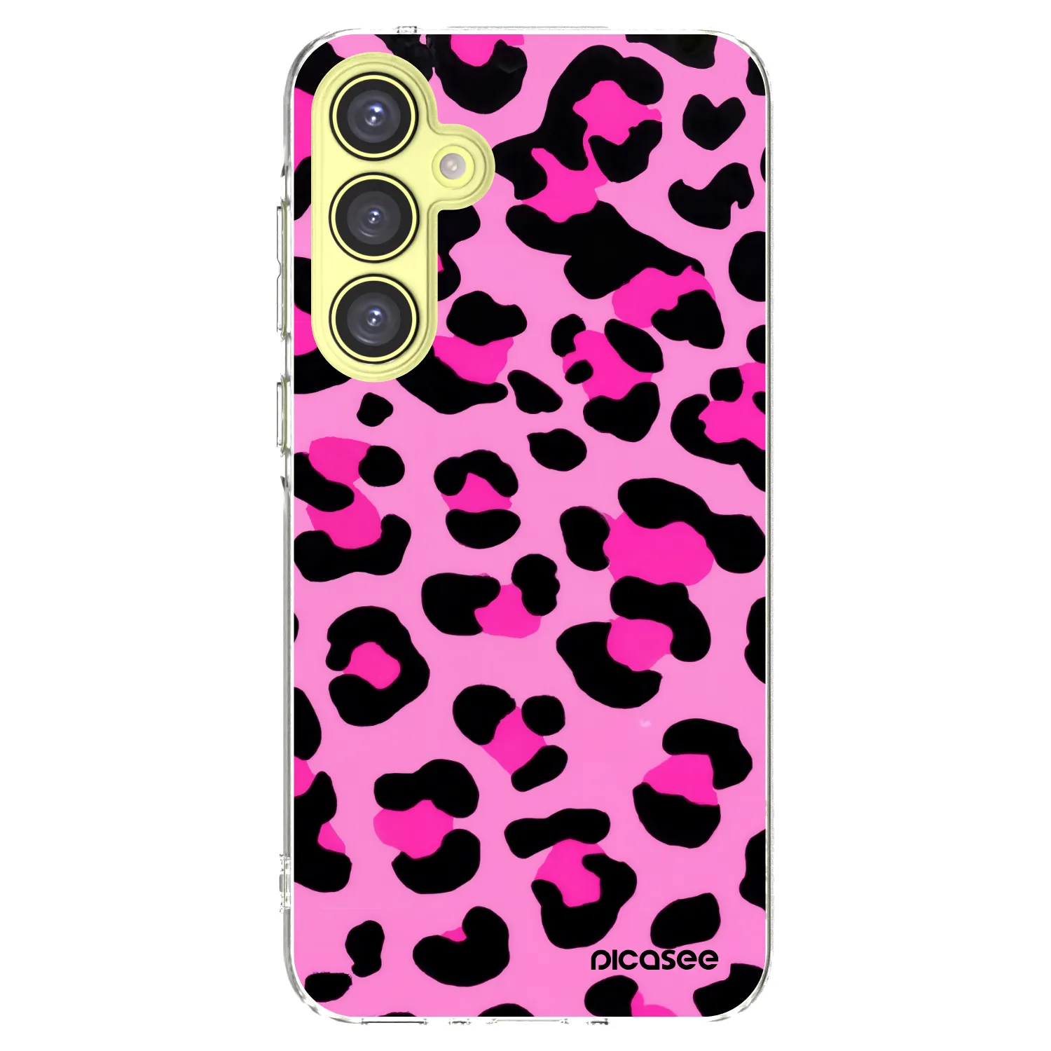Picasee átlátszó szilikon tok az alábbi mobiltelefonokra Samsung Galaxy A35 5G A356B - Pink Tiger