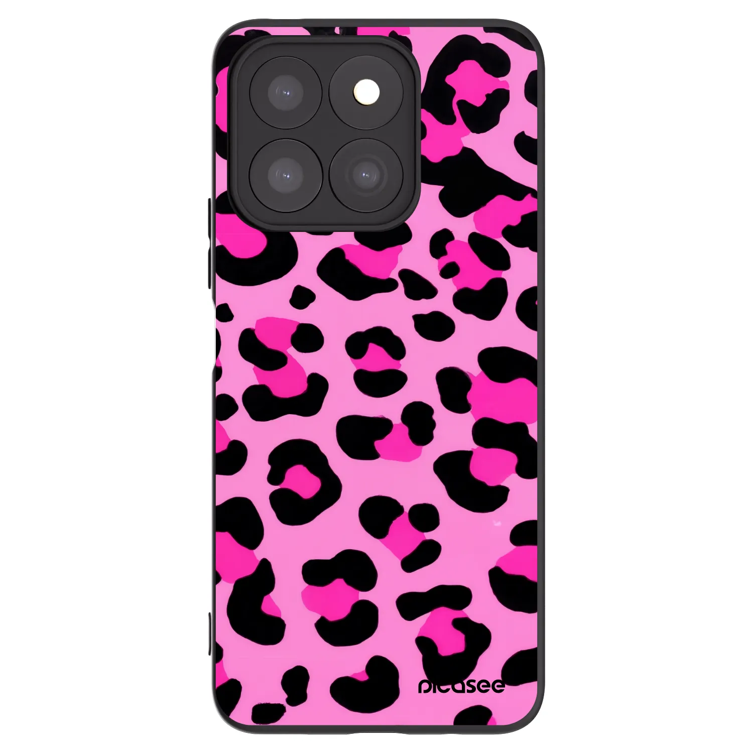 Picasee fekete szilikon tok az alábbi mobiltelefonokra Honor X8b - Pink Tiger