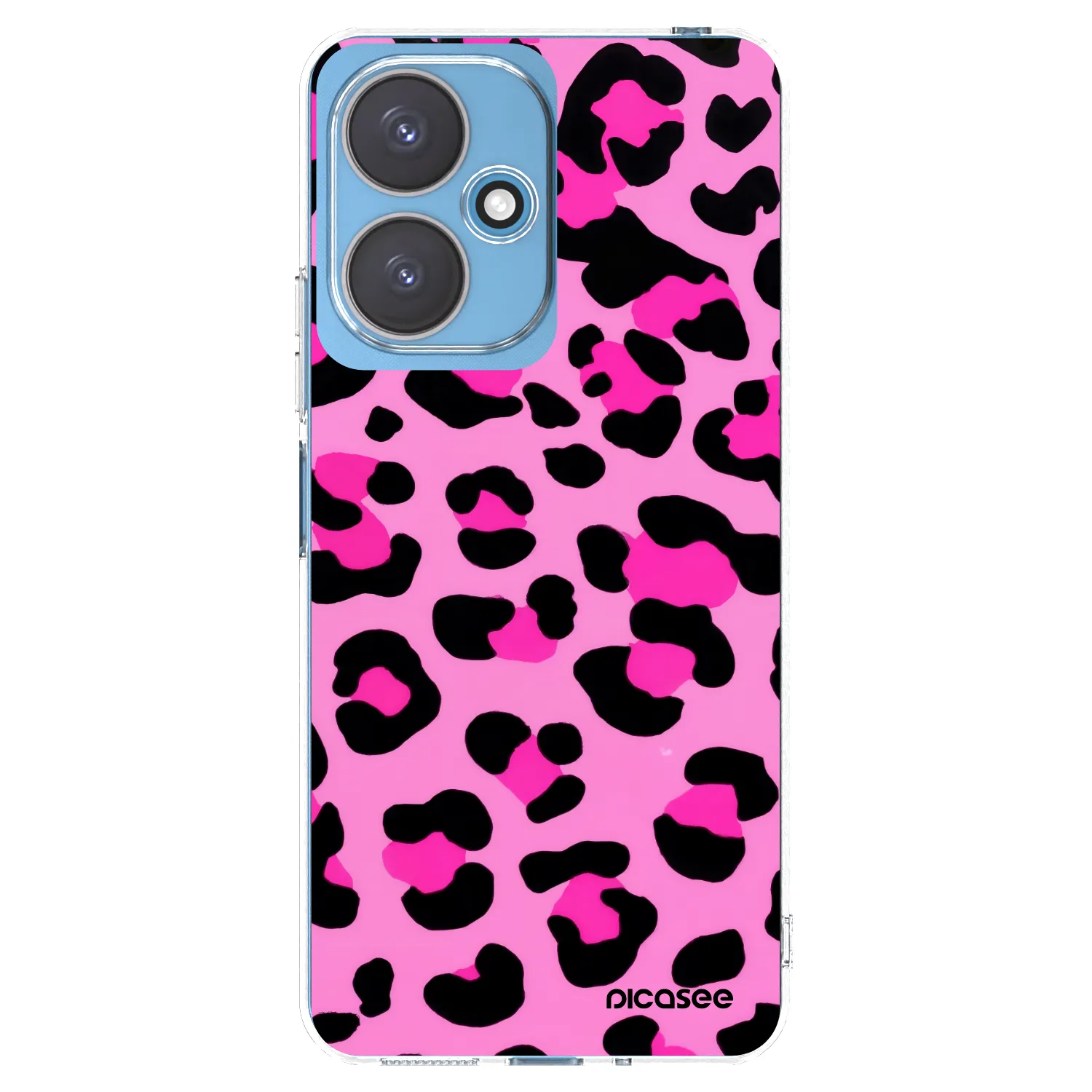 Picasee átlátszó szilikon tok az alábbi mobiltelefonokra Xiaomi Redmi 13C 5G - Pink Tiger