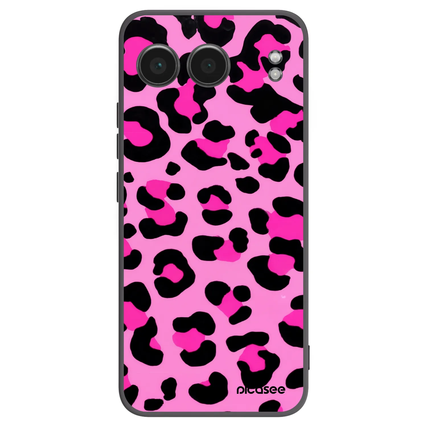 Picasee fekete szilikon tok az alábbi mobiltelefonokra OnePlus Nord 4 - Pink Tiger