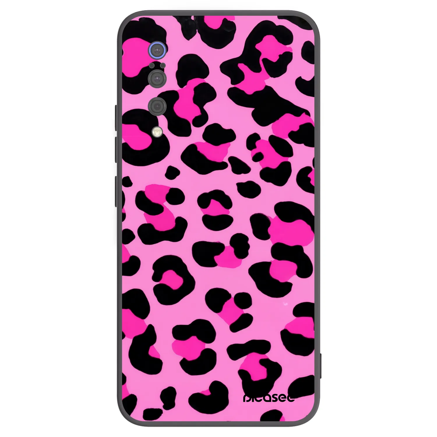 Picasee fekete szilikon tok az alábbi mobiltelefonokra Xiaomi Mi 9 - Pink Tiger