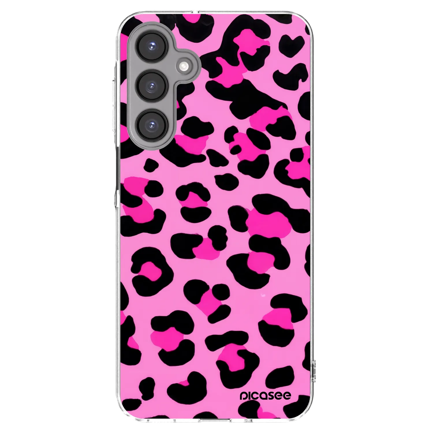 Picasee átlátszó szilikon tok az alábbi mobiltelefonokra Samsung Galaxy A16 5G - Pink Tiger