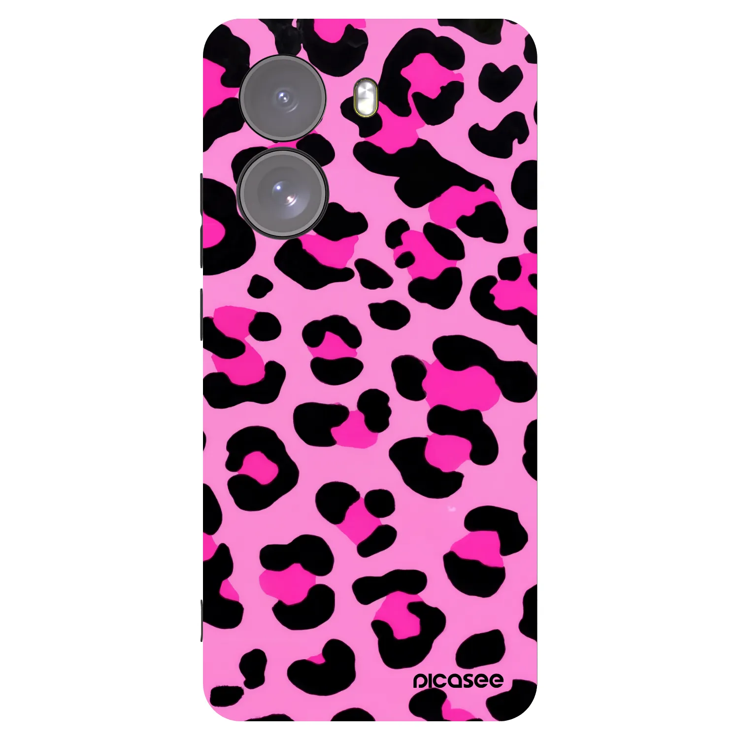 Picasee fekete szilikon tok az alábbi mobiltelefonokra Xiaomi Poco X7 - Pink Tiger