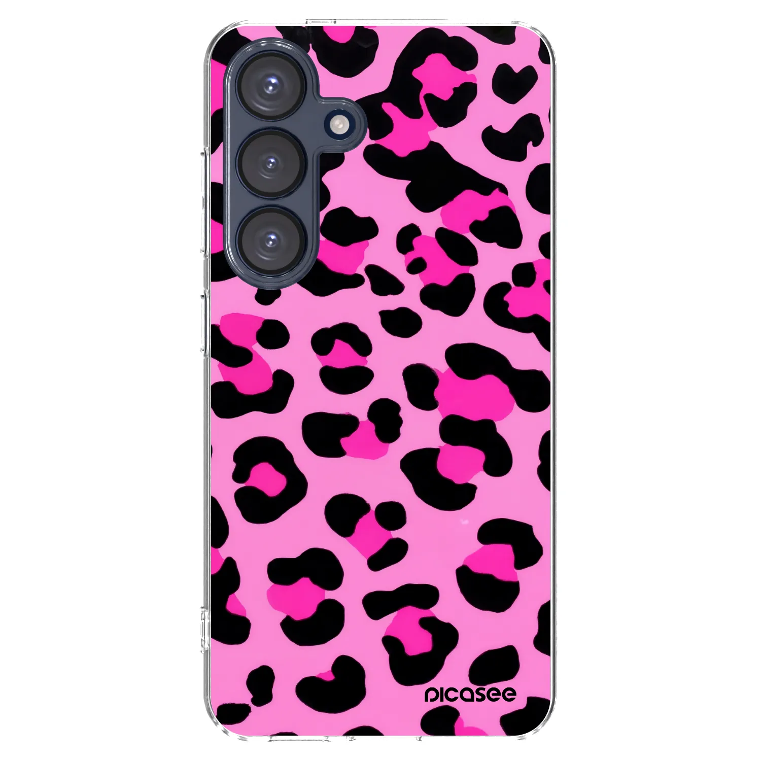 Picasee átlátszó szilikon tok az alábbi mobiltelefonokra Samsung Galaxy S25 5G - Pink Tiger