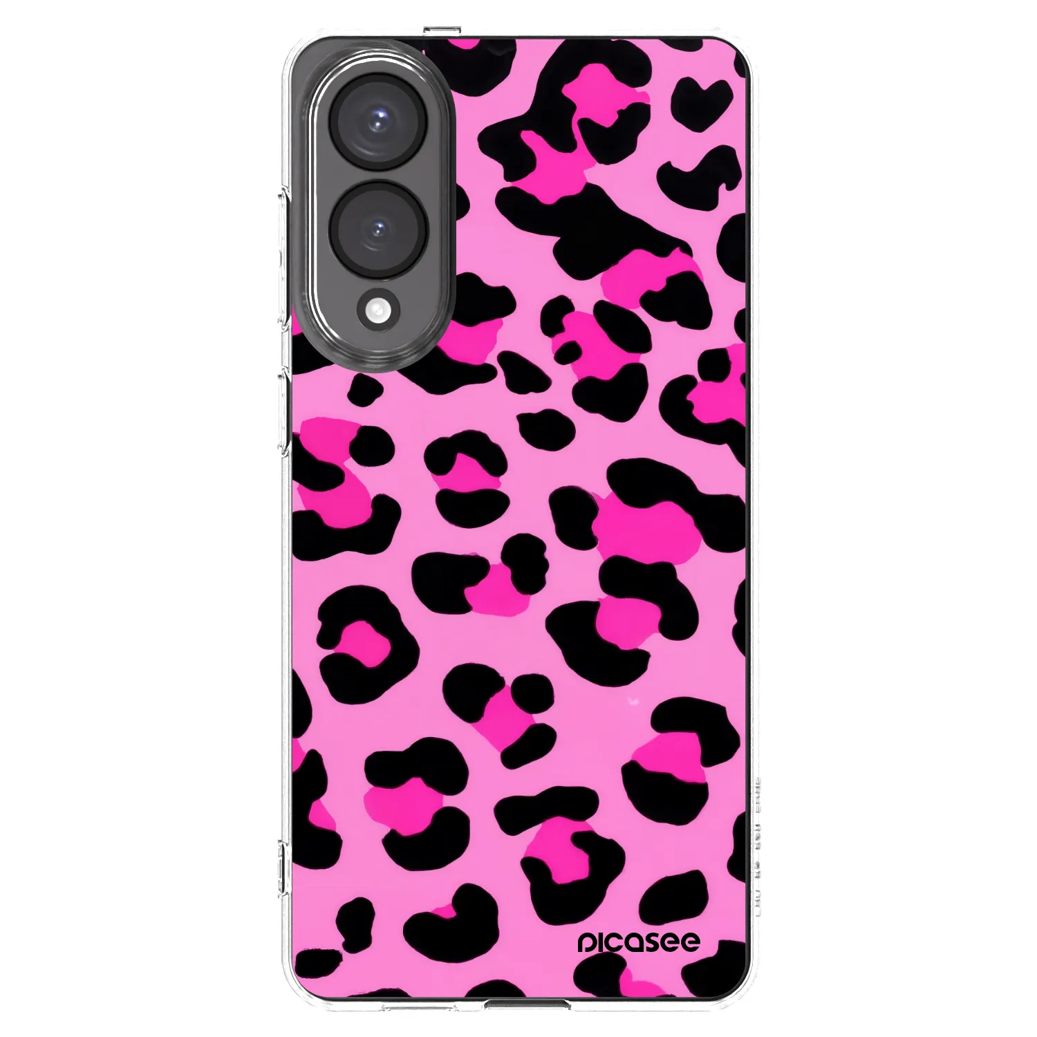 Picasee átlátszó szilikon tok az alábbi mobiltelefonokra Samsung Galaxy S25 Edge 5G - Pink Tiger