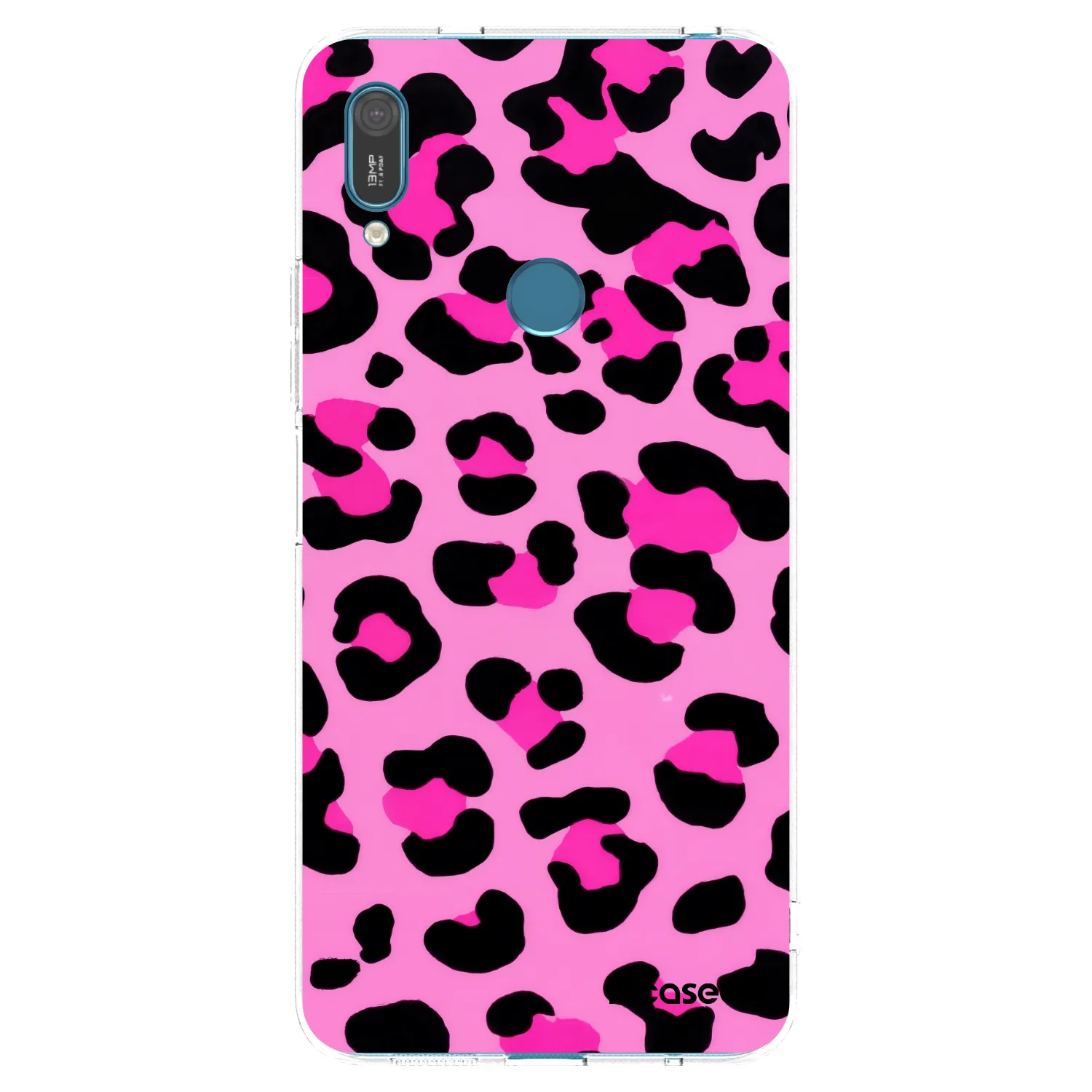 Picasee átlátszó szilikon tok az alábbi mobiltelefonokra Huawei Y7 2019 - Pink Tiger