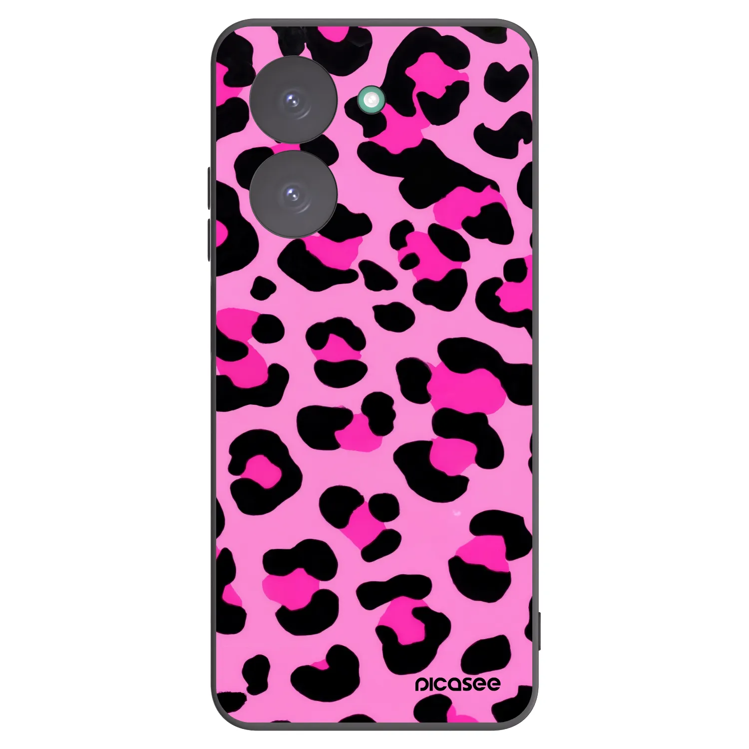 Picasee fekete szilikon tok az alábbi mobiltelefonokra Xiaomi Redmi A5 - Pink Tiger