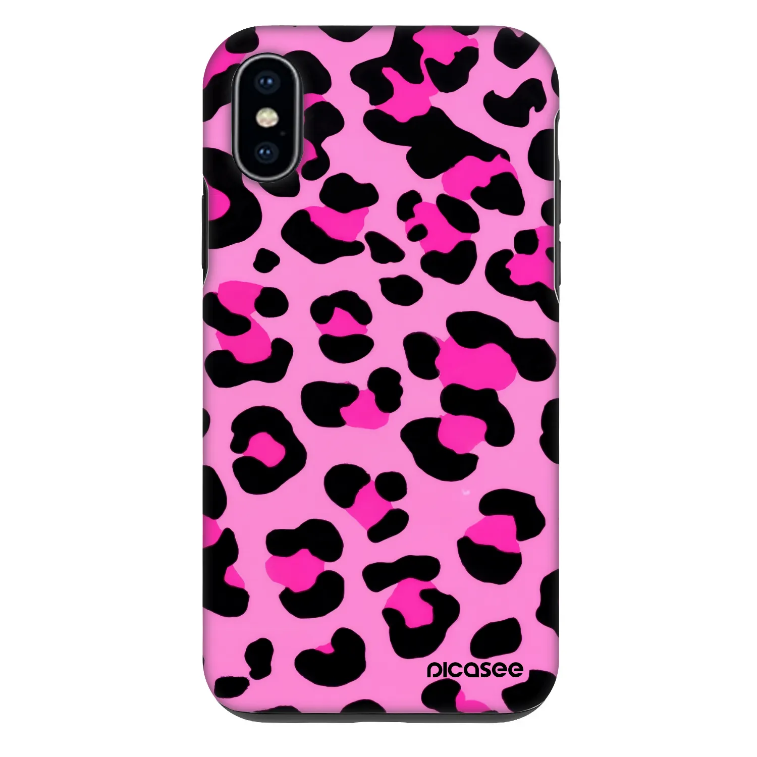 Picasee Fashion Case Apple iPhone X/XS - Pink Tiger