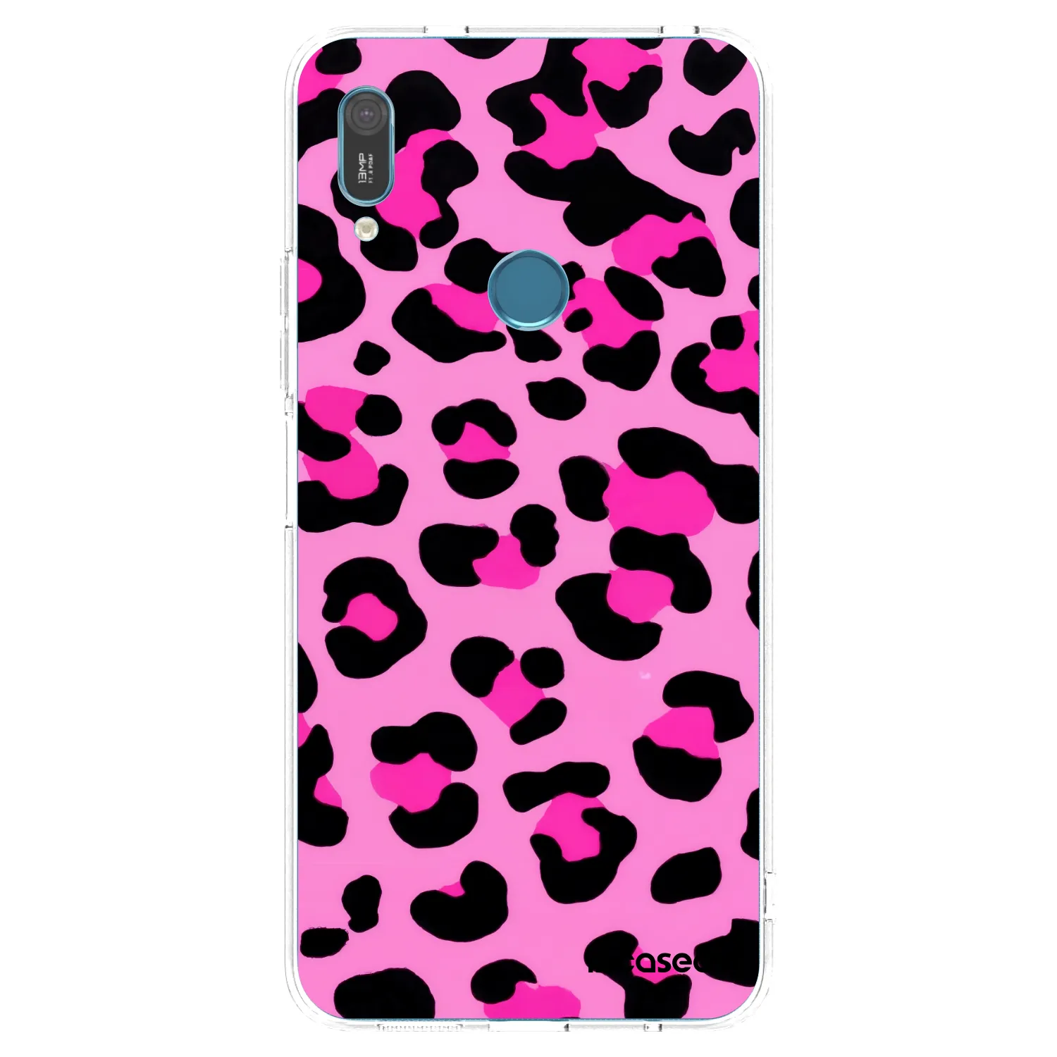 Picasee átlátszó szilikon tok az alábbi mobiltelefonokra Huawei Y6 2019 - Pink Tiger