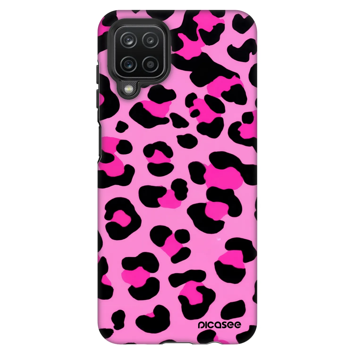 Picasee Fashion Case Samsung Galaxy A12 A125F - Pink Tiger