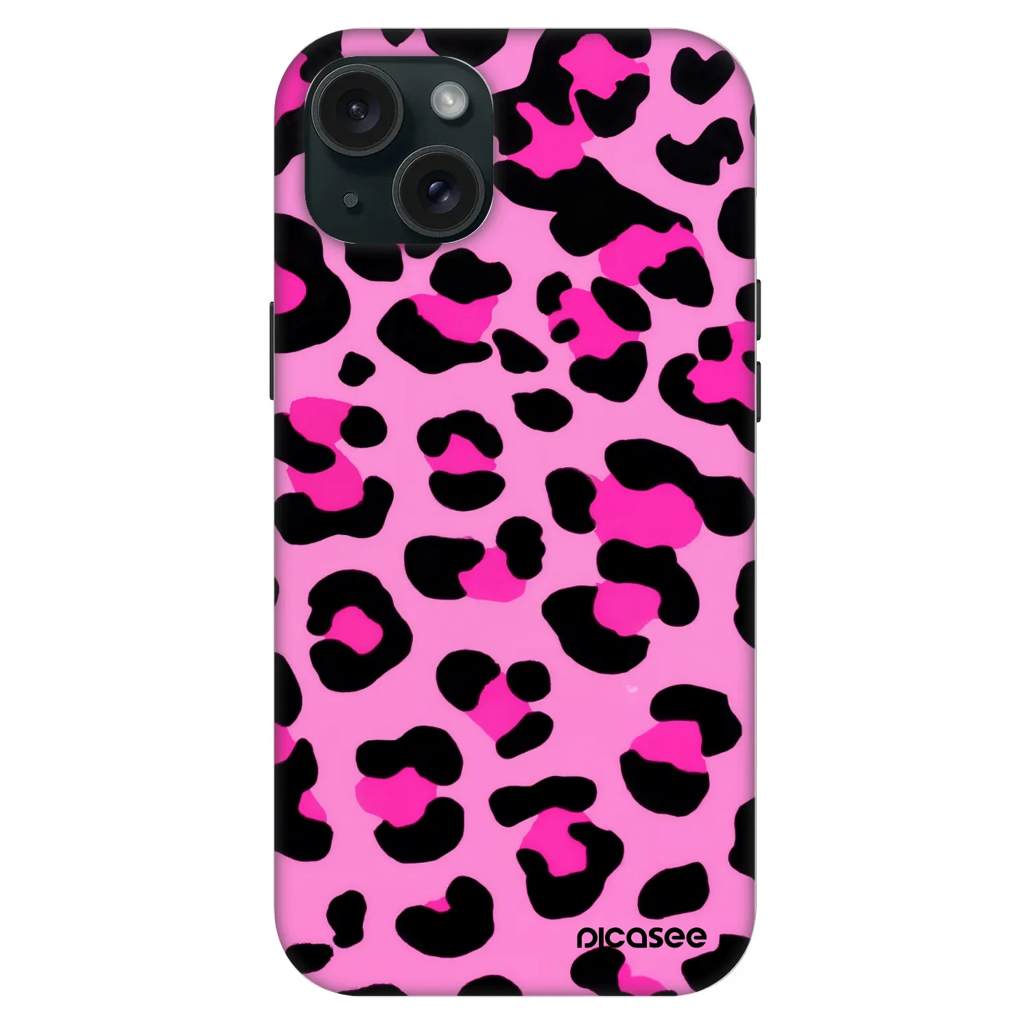 Picasee Fashion Case MagSafe Apple iPhone 15 Plus - Pink Tiger