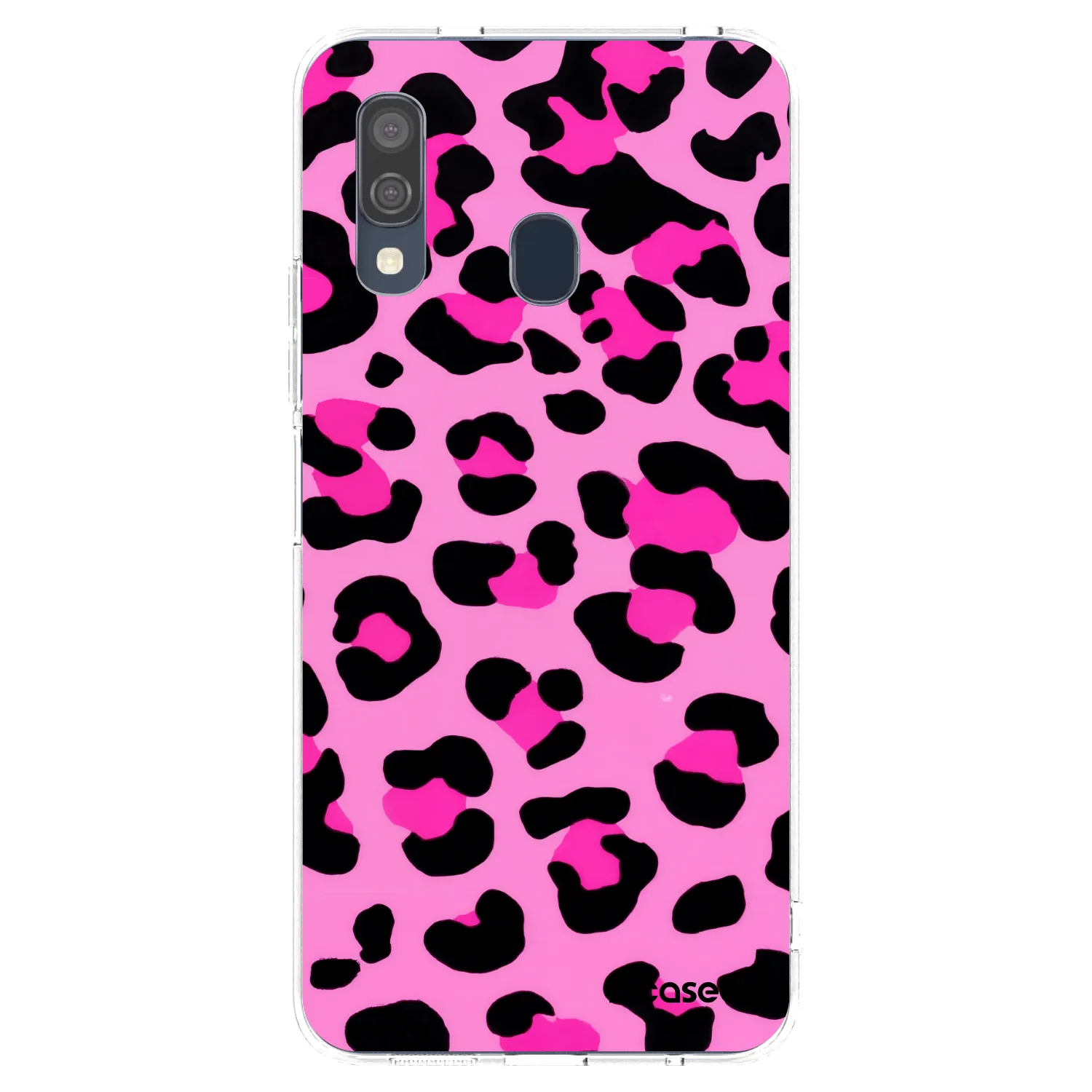 Picasee átlátszó szilikon tok az alábbi mobiltelefonokra Samsung Galaxy A40 A405F - Pink Tiger